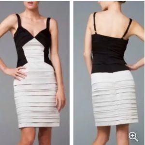 BCBGMaxAzria Black/Gold Slip Dress Sz.S